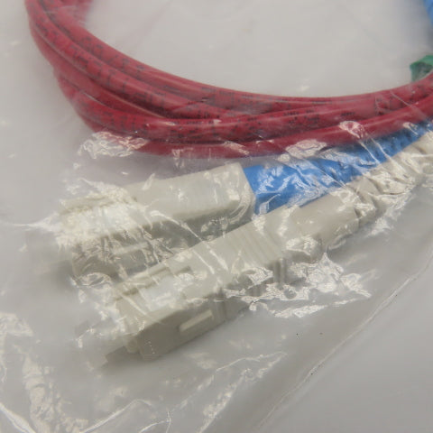 Fiberdyne Labs F9C21B2GC6603FR Multimode Duplex Red Cable Assembly SC-SC 2'