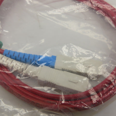 Fiberdyne Labs F9C21B2GC6603FR Multimode Duplex Red Cable Assembly SC-SC 2'