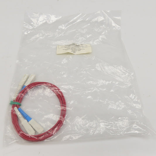 Fiberdyne Labs F9C21B2GC6603FR Multimode Duplex Red Cable Assembly SC-SC 2'