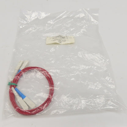 Fiberdyne Labs F9C21B2GC6603FR Multimode Duplex Red Cable Assembly SC-SC 2'