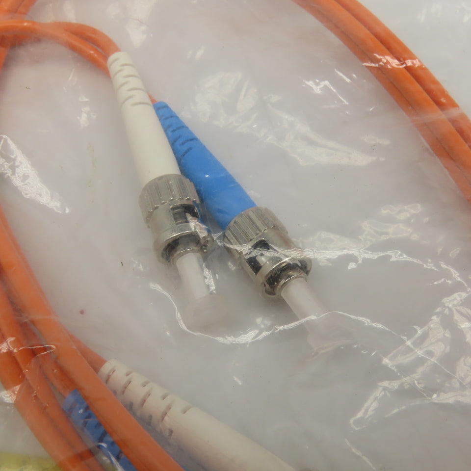 Fiberdyne F9C21B2GC1103F Multimode Duplex Fiber Optic Cable ST-ST 3'