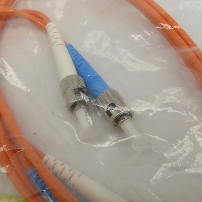 Fiberdyne F9C21B2GC1103F Multimode Duplex Fiber Optic Cable ST-ST 3'