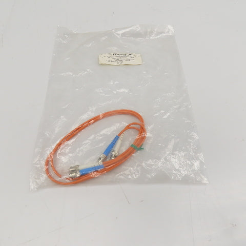 Fiberdyne F9C21B2GC1103F Multimode Duplex Fiber Optic Cable ST-ST 3'