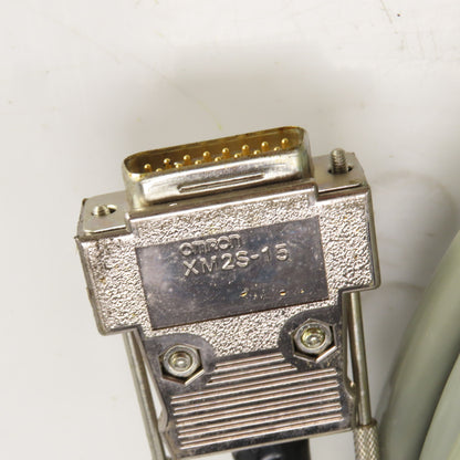 Omron XM2S-15 Connector W/Fuji E.W.C 2004 14 Conductor Cable 12' OAL