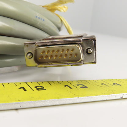 Omron XM2S-15 Connector W/Fuji E.W.C 2004 14 Conductor Cable 12' OAL