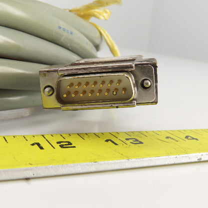 Omron XM2S-15 Connector W/Fuji E.W.C 2004 14 Conductor Cable 12' OAL