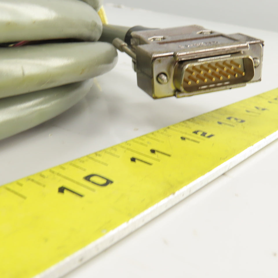 Omron XM2S-15 Connector W/Fuji E.W.C 2004 14 Conductor Cable 12' OAL