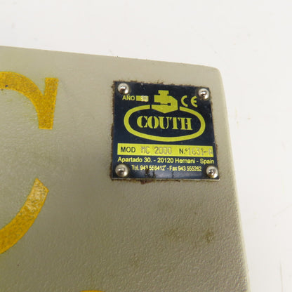 Couth MC 2000 Dot Peen Marking Head Parts/Repair Untested