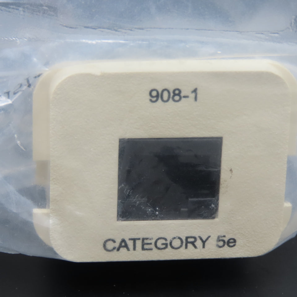 Tyco 558908-1 Netconnect Open Cabling Insert CAT 5e Light Almond