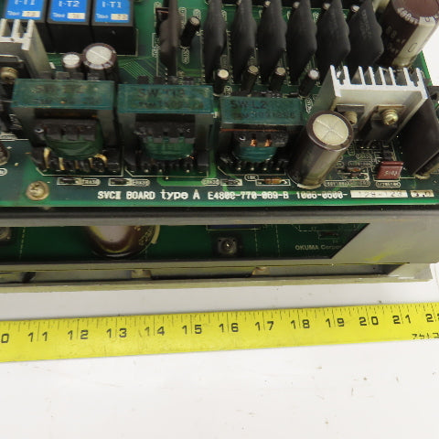 Okuma 1006-0611-75-23 BLII-D Servo Drive 30A Ver 3.1 Parts/Repair