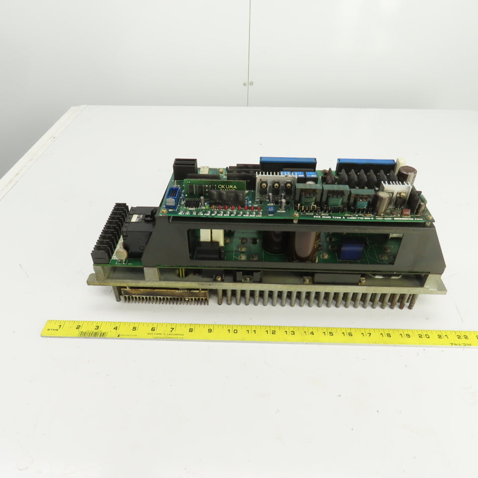 Okuma 1006-0611-75-23 BLII-D Servo Drive 30A Ver 3.1 Parts/Repair
