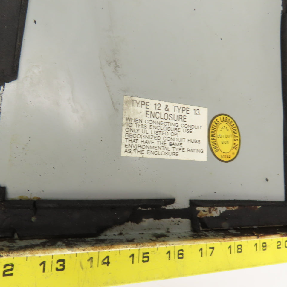 Hoffman A-806CH 8" x 6" x 3-1/2" Electrical Enclosure W/Backplate Lot Of 2