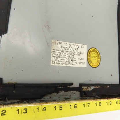 Hoffman A-806CH 8" x 6" x 3-1/2" Electrical Enclosure W/Backplate Lot Of 2