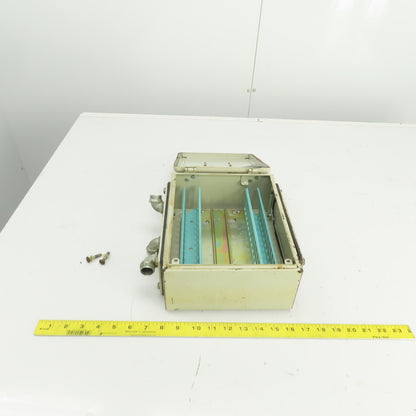 Eldon Type HL 1215 IP 44 8.5" x 10.5" x 4.5" Electrical Enclosure W/Backplate