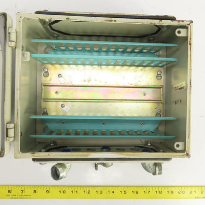 Eldon Type HL 1215 IP 44 8.5" x 10.5" x 4.5" Electrical Enclosure W/Backplate