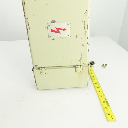 Eldon Type HL 1215 IP 44 8.5" x 10.5" x 4.5" Electrical Enclosure W/Backplate