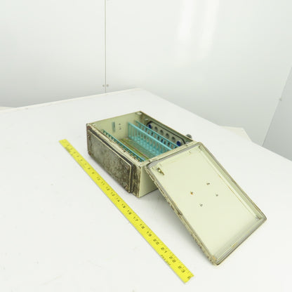 Eldon Type HL 1215 IP 44 8.5" x 10.5" x 4.5" Electrical Enclosure W/Backplate