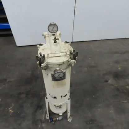 Filtration Systems 7" x 28" Steel Filter Strainer Vessel 150PSI 2" NPT