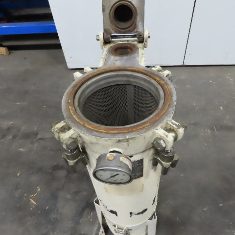 Filtration Systems 7" x 28" Steel Filter Strainer Vessel 150PSI 2" NPT