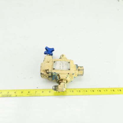 Vickers CS 03 B 50 Hydraulic Balanced Piston Relief Valve 125-1000PSI 45GPM