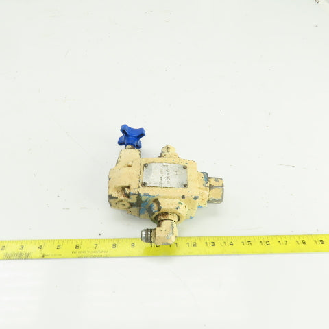 Vickers CS 03 B 50 Hydraulic Balanced Piston Relief Valve 125-1000PSI 45GPM