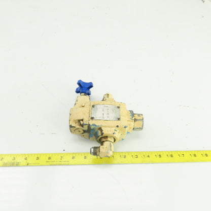 Vickers CS 03 B 50 Hydraulic Balanced Piston Relief Valve 125-1000PSI 45GPM