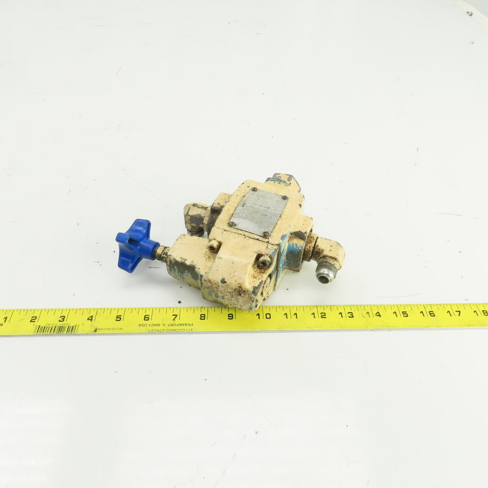 Vickers CS 03 B 50 Hydraulic Balanced Piston Relief Valve 125-1000PSI 45GPM