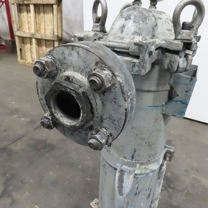 Hayward Eaton 8" x 30" Steel Filter Strainer Vessel 150PSI @ 258°F 2" NPT