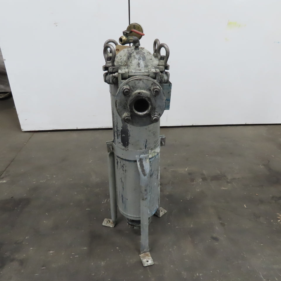 Hayward Eaton 8" x 30" Steel Filter Strainer Vessel 150PSI @ 258°F 2" NPT