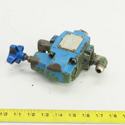 Vickers CS 03 B 50 Hydraulic Balanced Piston Relief Valve 125-1000PSI 45GPM