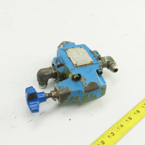 Vickers CS 03 B 50 Hydraulic Balanced Piston Relief Valve 125-1000PSI 45GPM