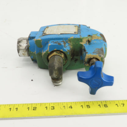 Vickers CS 03 B 50 Hydraulic Balanced Piston Relief Valve 125-1000PSI 45GPM