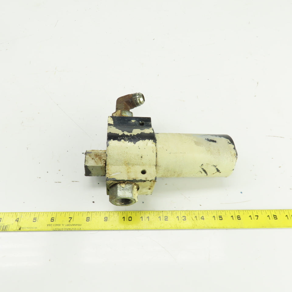 Inline Heavy Duty Hydraulic Oil Filter Housing 4-1/2" x 2"