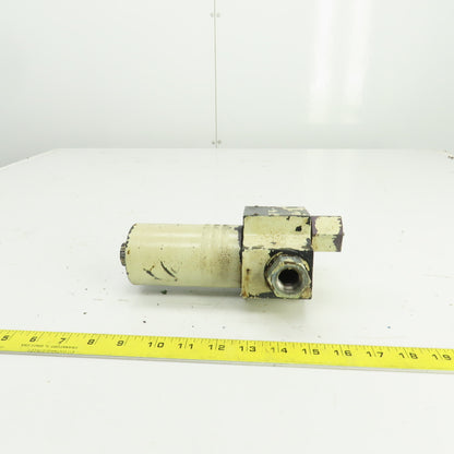 Inline Heavy Duty Hydraulic Oil Filter Housing 4-1/2" x 2"
