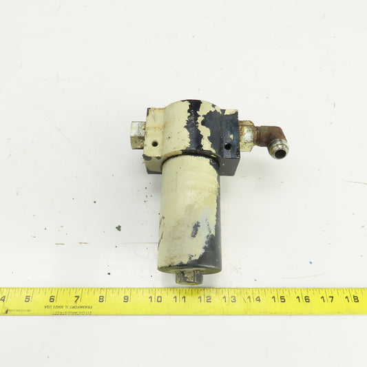 Inline Heavy Duty Hydraulic Oil Filter Housing 4-1/2" x 2"