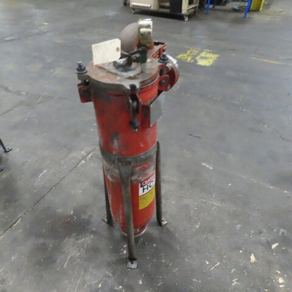 GAF RB1-AL 7" x 27" Steel Bag Stainer Vessel 2" Flange 150PSI @ 300°F