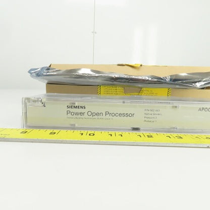 Siemens 562-001 MBC/RBC Modular Building Control Power Open Processor