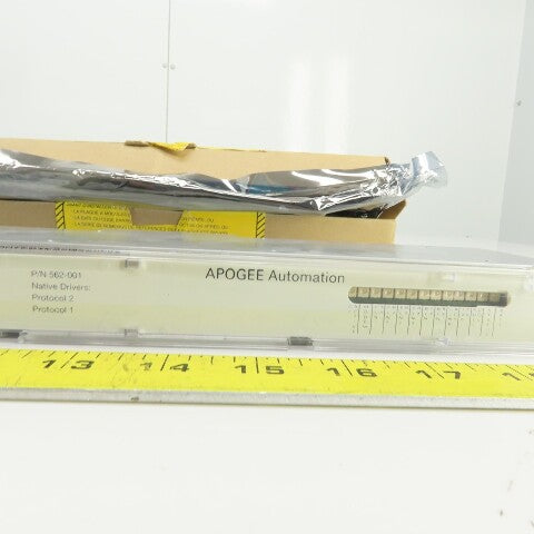 Siemens 562-001 MBC/RBC Modular Building Control Power Open Processor