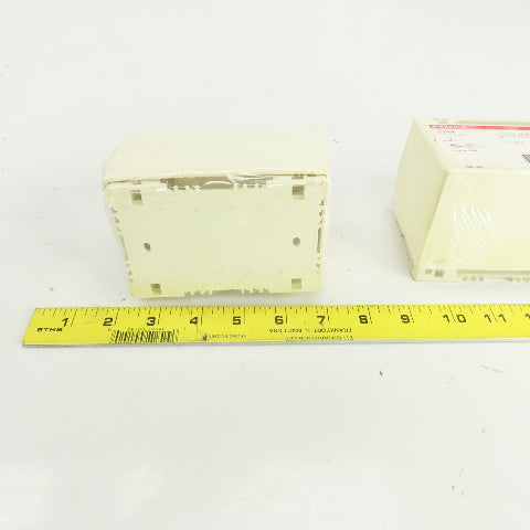 Wiremold 2344 Ivory Extra Deep Device Box 1 Gang Lot Of 3