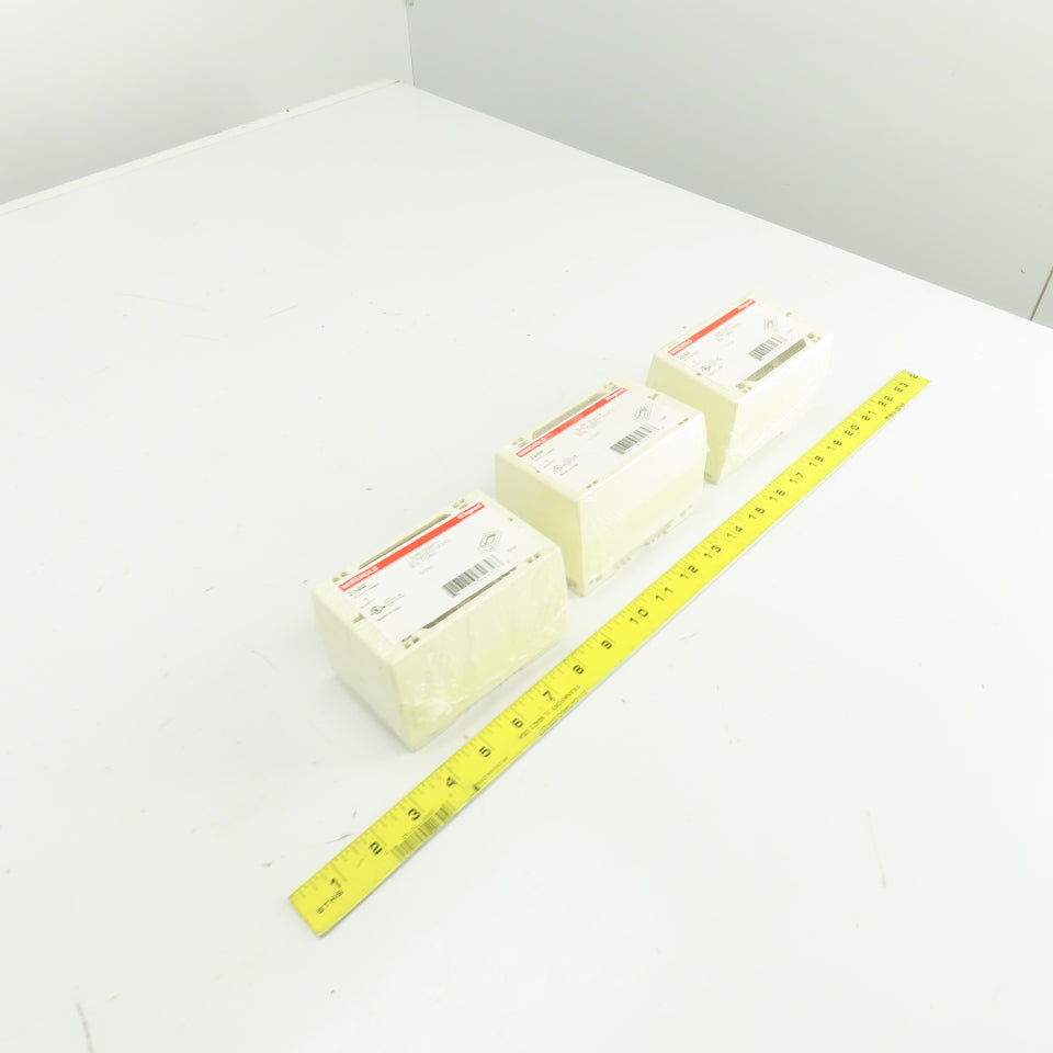 Wiremold 2344 Ivory Extra Deep Device Box 1 Gang Lot Of 3