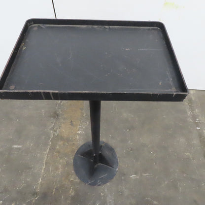 22-1/4" x 15" Tray Rotating Monitor Instrument Stand 54" Tall