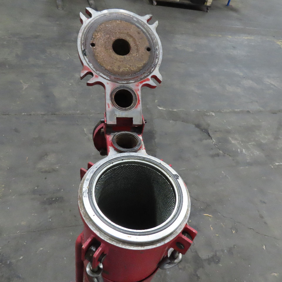GAF RB1-AL 7" x 28" Strainer Filter Housing Vessel 2" NPT