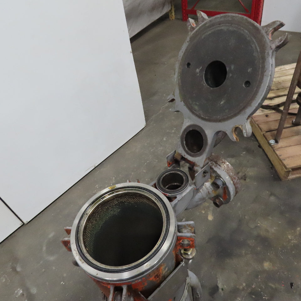 GAF RB1-AL 7" x 28" Strainer Filter Housing Vessel 2" Flange 150PSI @ 300°F
