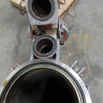 GAF RB1-AL 7" x 28" Strainer Filter Housing Vessel 2" Flange 150PSI @ 300°F
