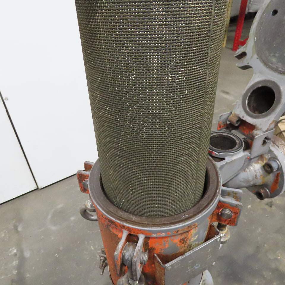 GAF RB1-AL 7" x 28" Strainer Filter Housing Vessel 2" Flange 150PSI @ 300°F