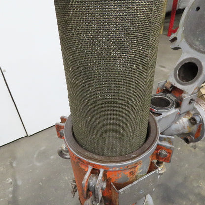 GAF RB1-AL 7" x 28" Strainer Filter Housing Vessel 2" Flange 150PSI @ 300°F