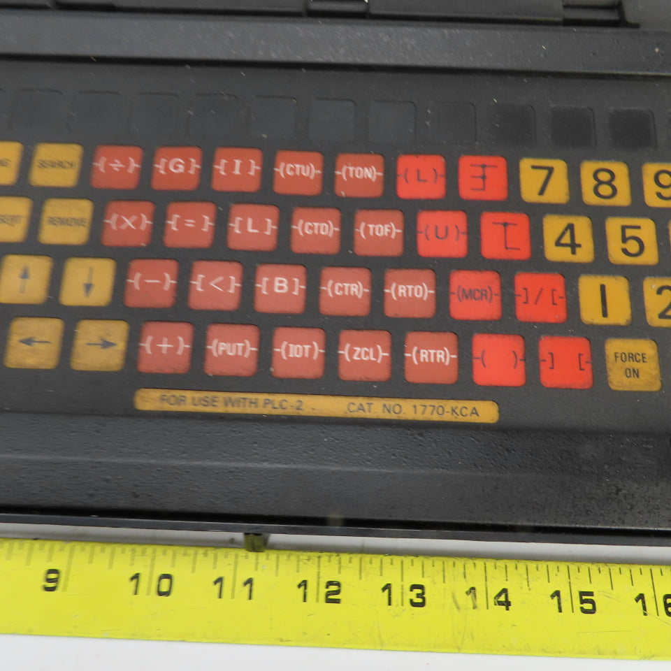 Allen Bradley 1770-FL Ser B PLC-2 Family Keyboard 1770-KCA