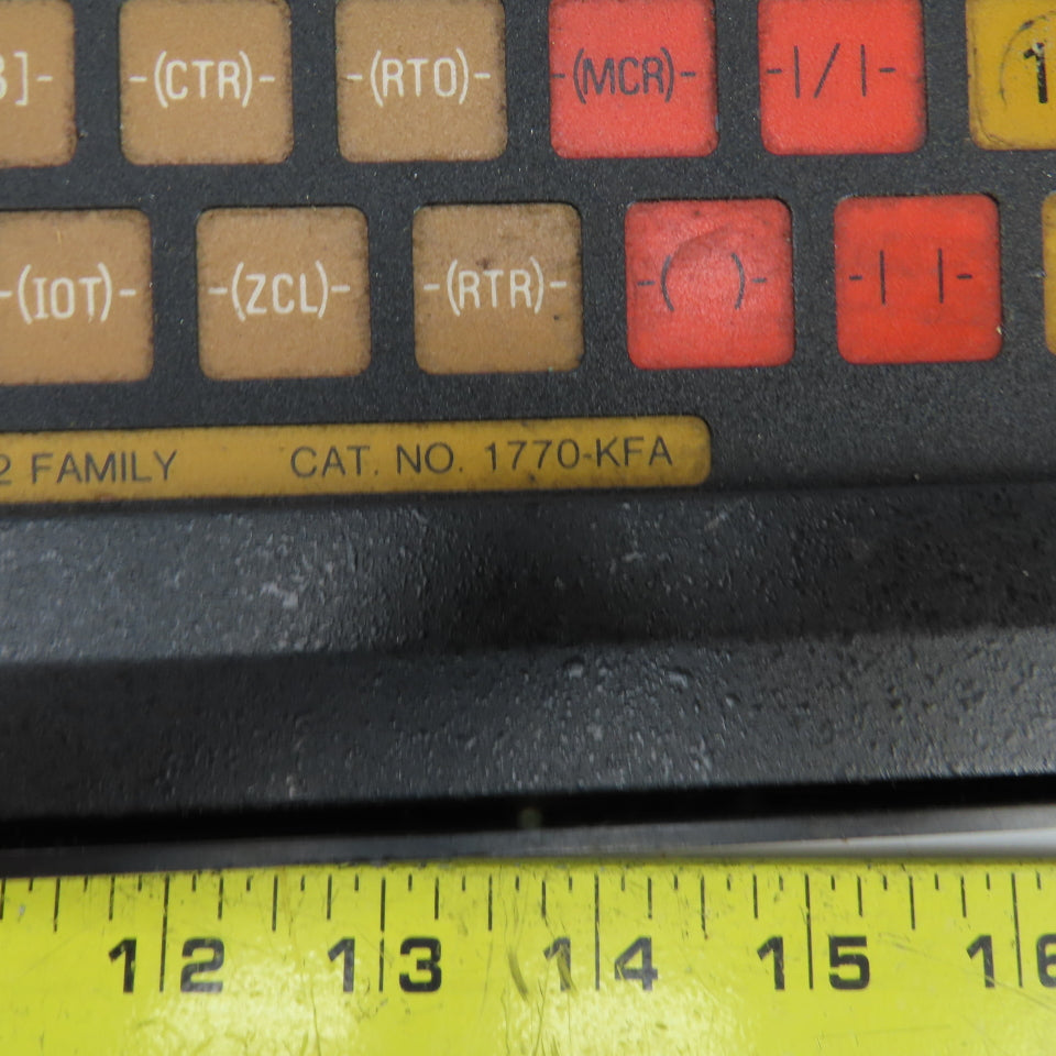 Allen Bradley 1770-FCC Ser B PLC-2 Family Keyboard 1770-KFA