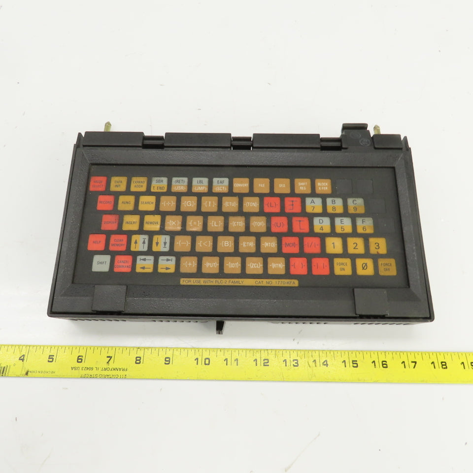 Allen Bradley 1770-FL Ser C PLC-2 Family Keyboard 1770-KFA
