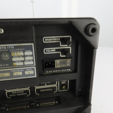 Allen Bradley 1770-TA Ser B Industrial Terminal 120/240V Firmware Rev C